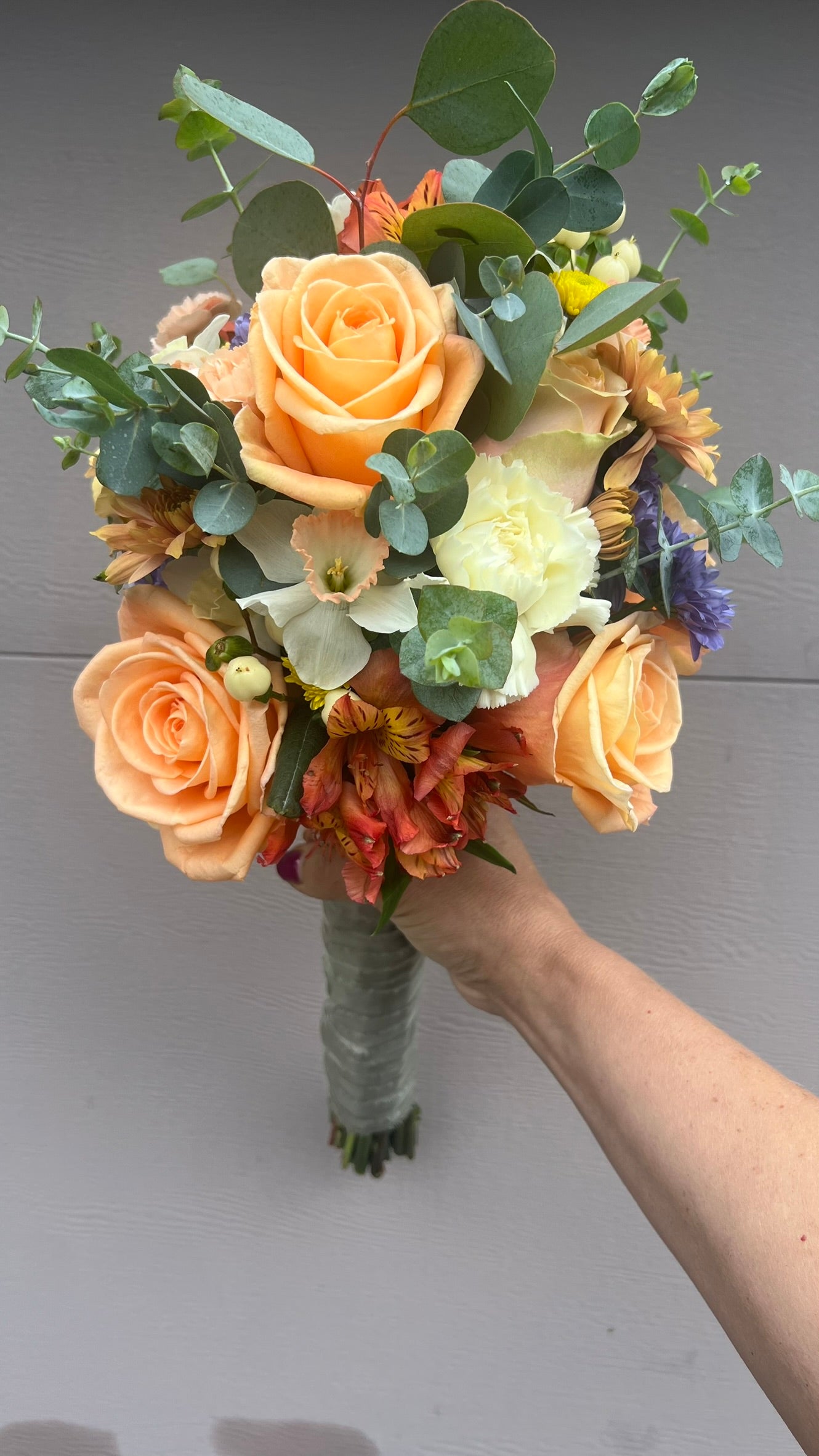 Hand Tied Bouquet: Bride