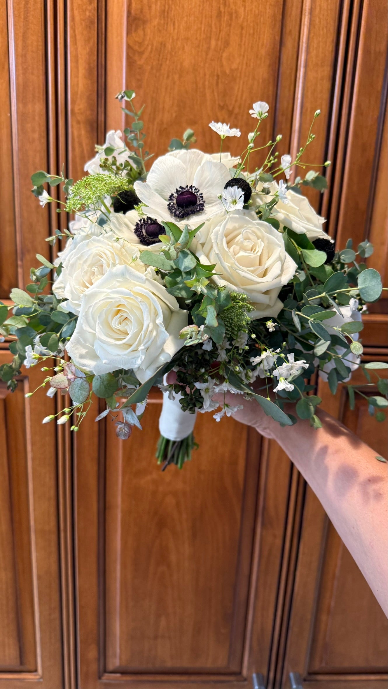 Hand Tied Bouquet: Bride