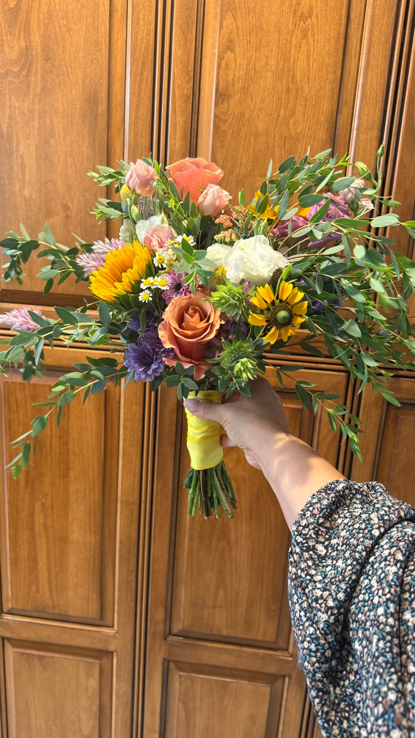 Hand Tied Bouquet: Bride
