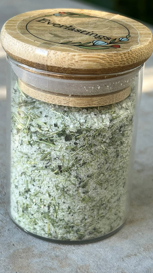 Botanical Salt: Lemongrass Basil