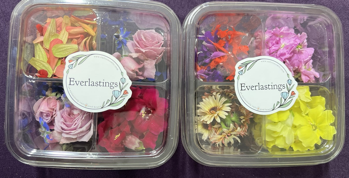 Fresh Edible Flowers Box