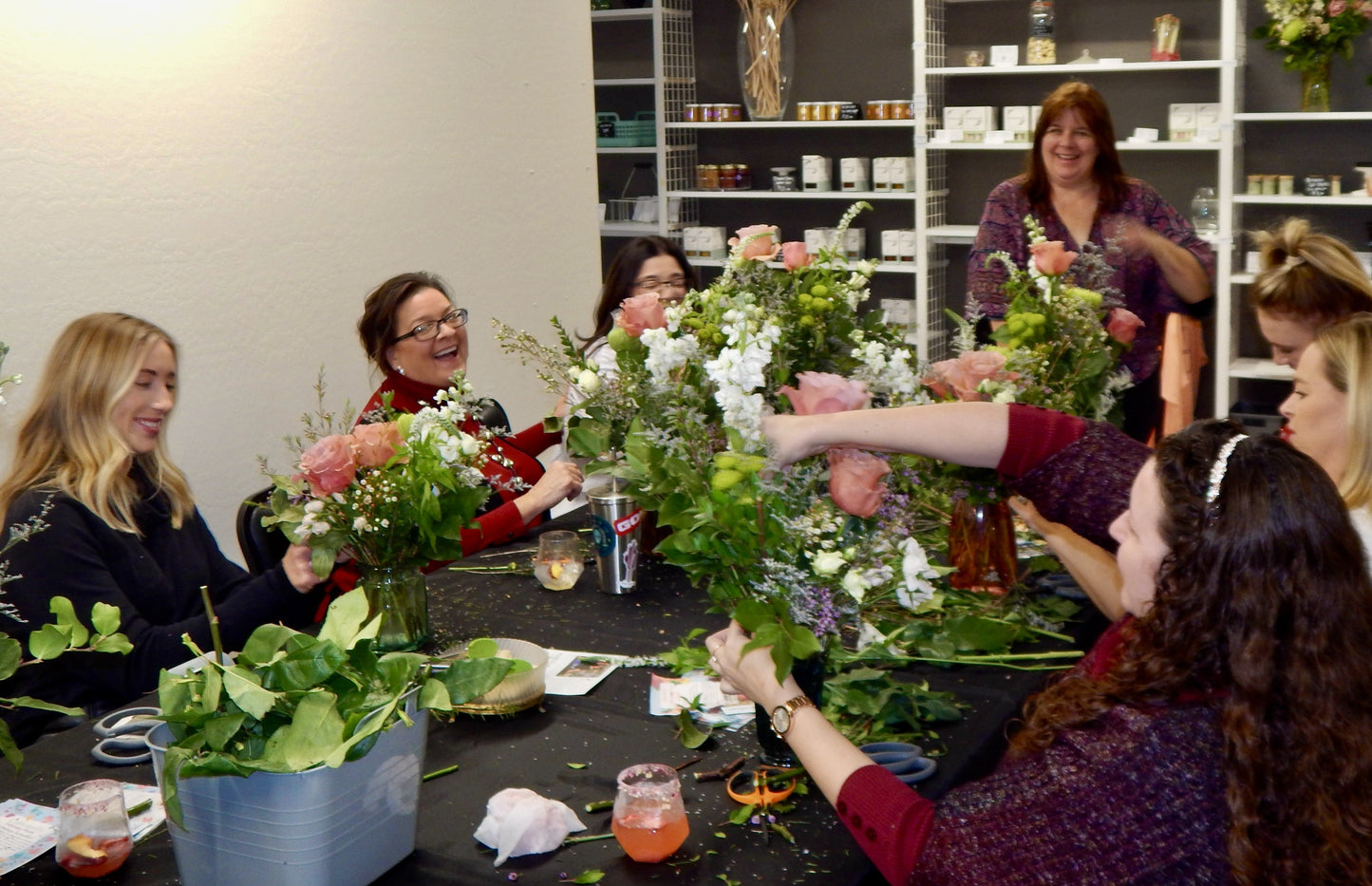 Floral Workshop Private Party- BYOB wine and liquor