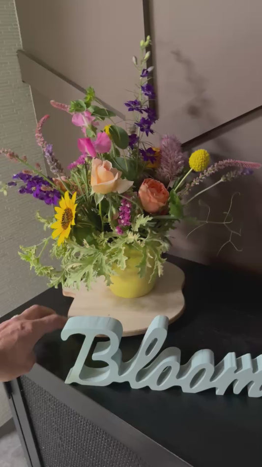 Locally Grown Flower Arrangement: Medium